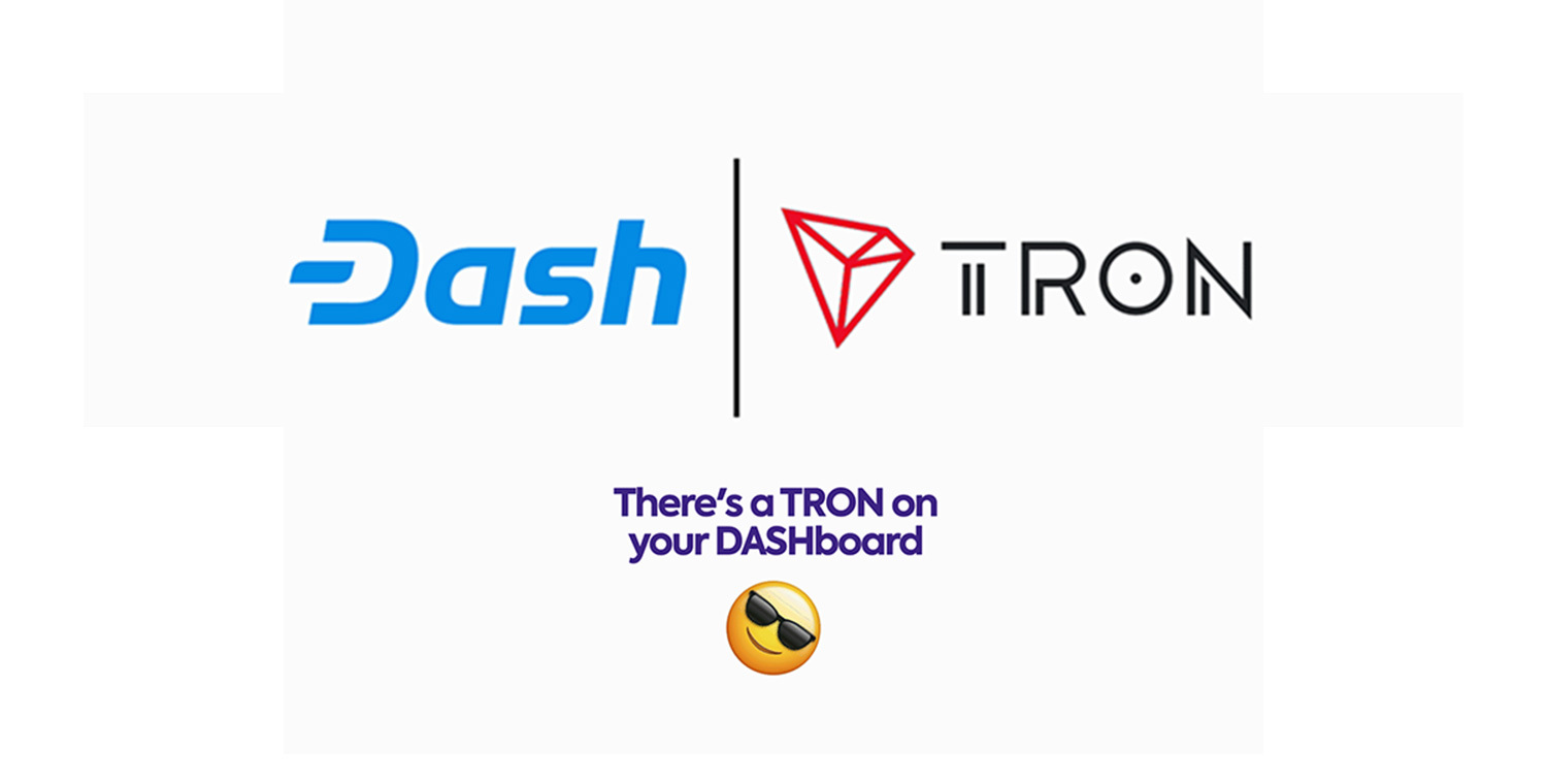 Tron and Dash on Quidax