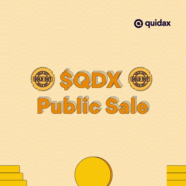 QDX Public Sale—Sold Out