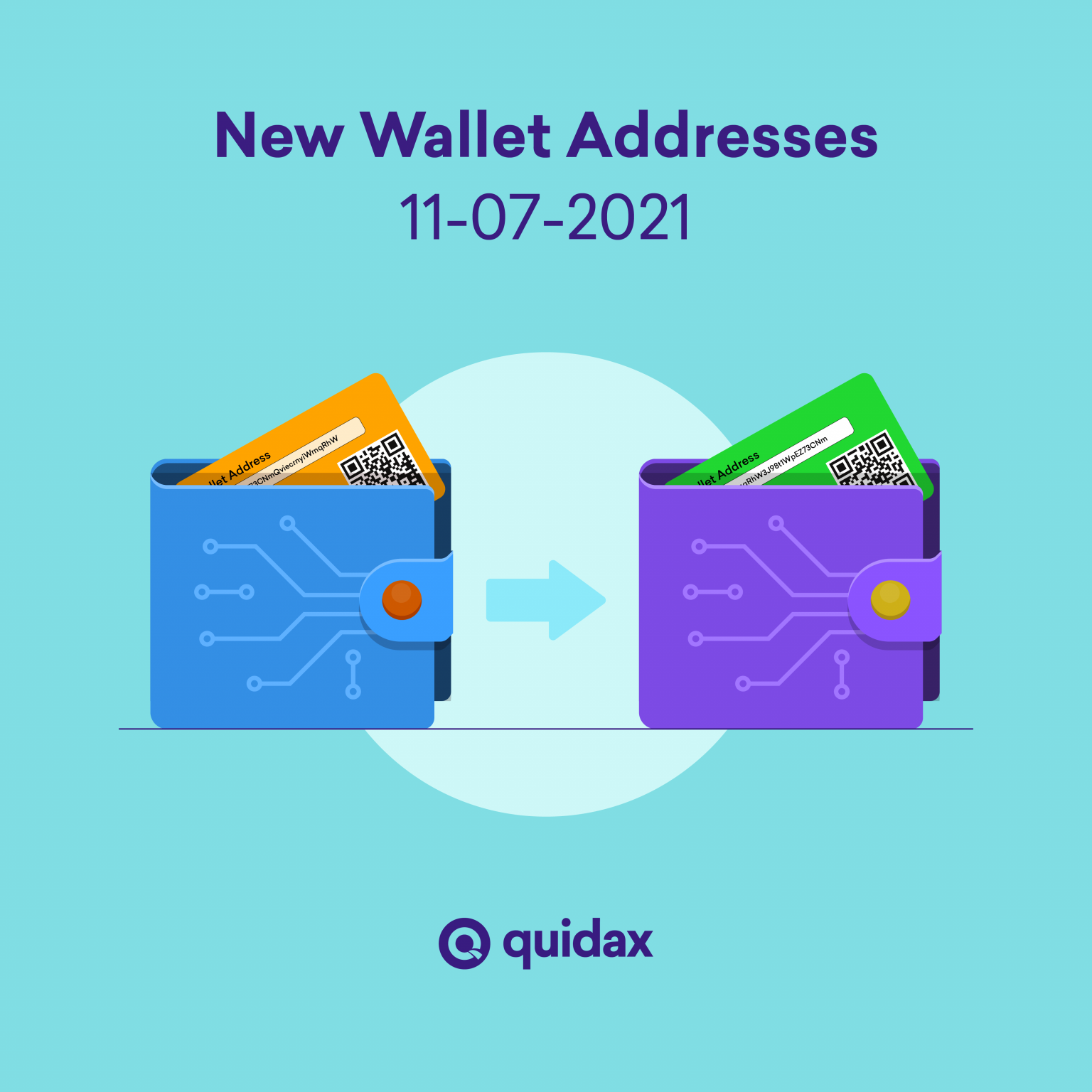 Quidax—Wallet Change