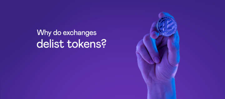 Why do exchanges delist tokens?